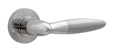 ProGriff TD-Elen auf Rosette–Chrom/Nickel matt